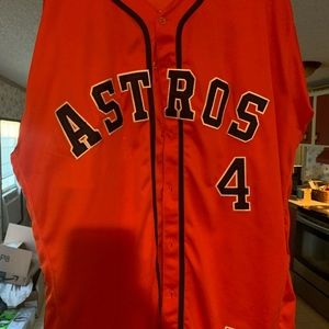 Astros Majestic Springer Jersey